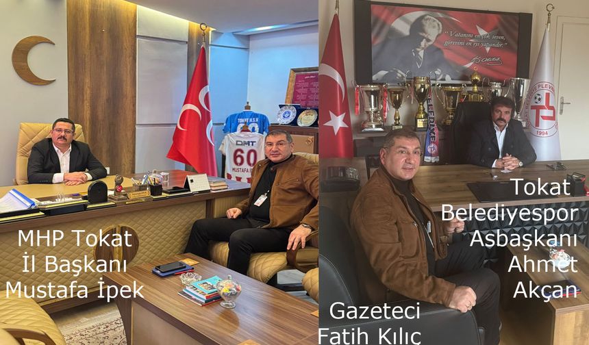 TOKAT’TA FUTBOL VE TOKAT BELEDİYESPOR ÜZERİNE SOHBET