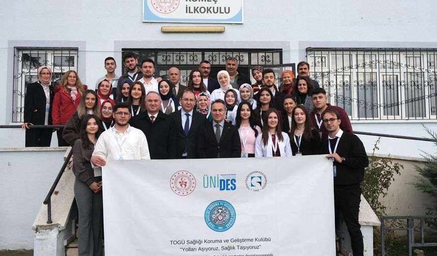 TOGÜ, “Yolları Aşıyoruz, Sağlık Taşıyoruz” Projesi ile Kömeç Köyü’nde Sağlık Hizmetini Vatandaşın Ayağına Götürdü