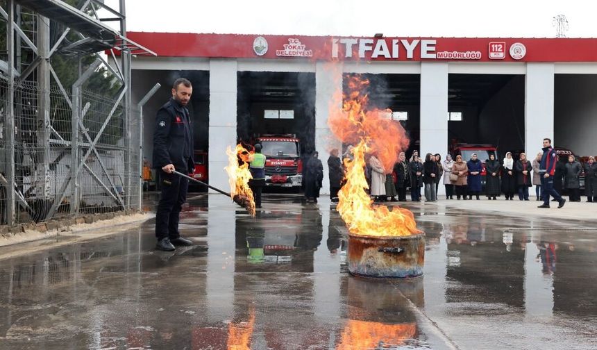 BELMEK Personeline Uygulamalı Yangın Eğitimi