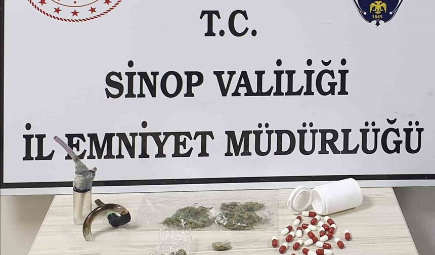Sinop'ta uyuşturucu operasyonu: 4 gözaltı