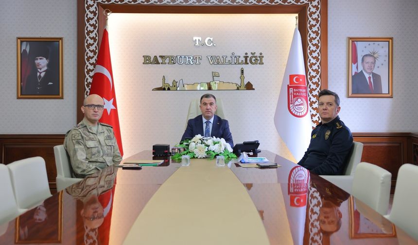 Vali Eldivan Güvenlik ve Koordinasyon Toplantısı'na katıldı