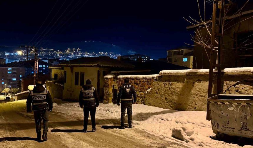 Yozgat'ta Güvenli Müdahale Timi görev başında