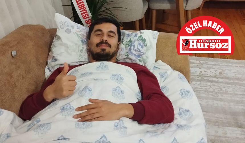 Mert Angun, Sakatlığını ve Ameliyatını Tokat Hürsöz'e Anlattı