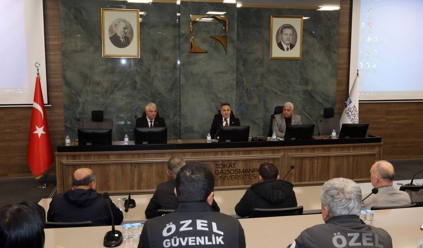 TOGÜ'de Güvenlik Personeline 40 Saatlik Mesai