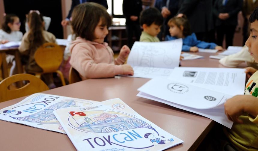 TOGÜ’den Miniklere Anlamlı Hediye! Tokat Temalı Boyama Kitabı