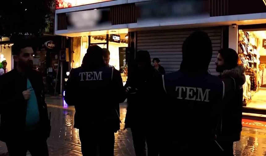 Bolu'da 124 şüpheli yakalandı