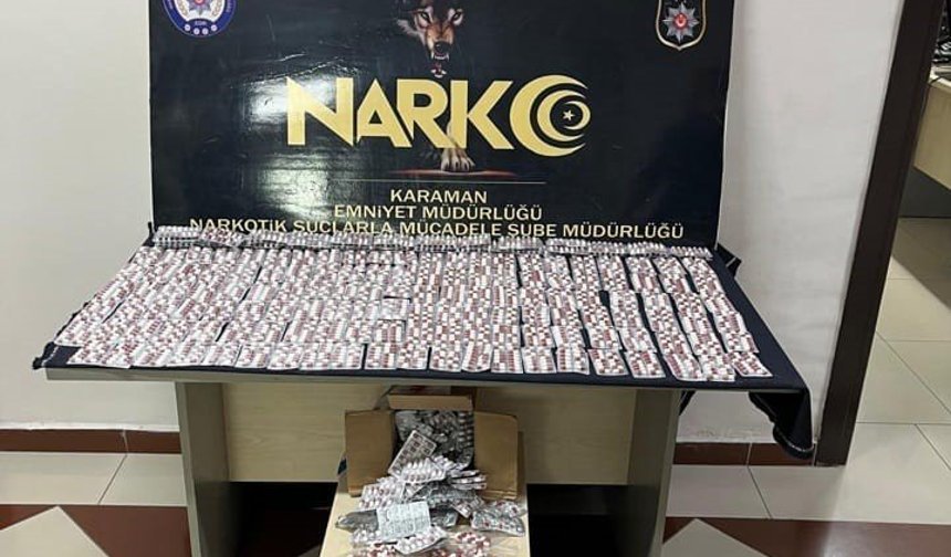 Karaman'da uyuşturucu operasyonu: 5 tutuklama