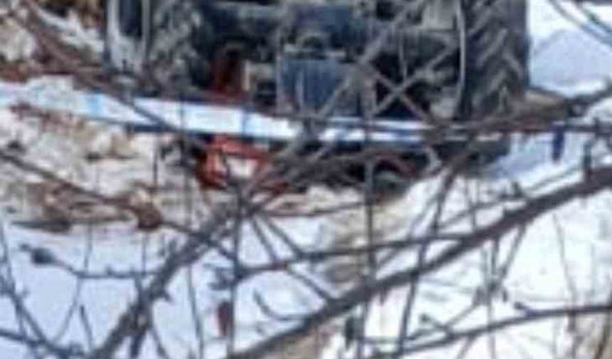 Traktör devrildi, köy muhtarı hayatını kaybetti