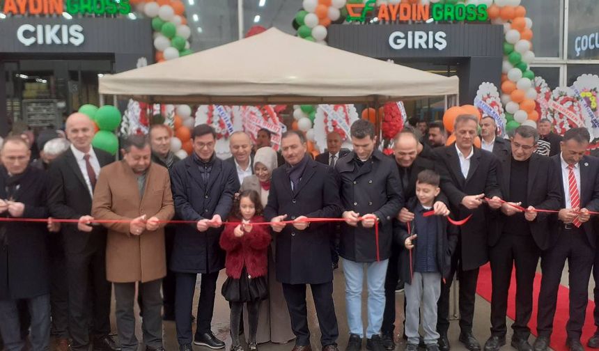 Tokat’a Aydın Gross Market açıldı
