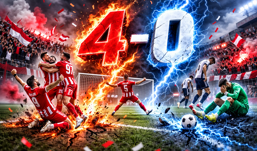 Turhal’da Sinop’a Ateş Bastı, Yıldırım Çaktı