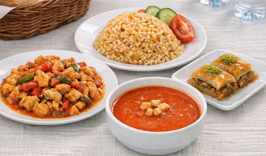 Tokat Belediyesi'nin Ramazan İftar Çadırı'nda Bugünkü Menüde Hangi Yemekler Var?