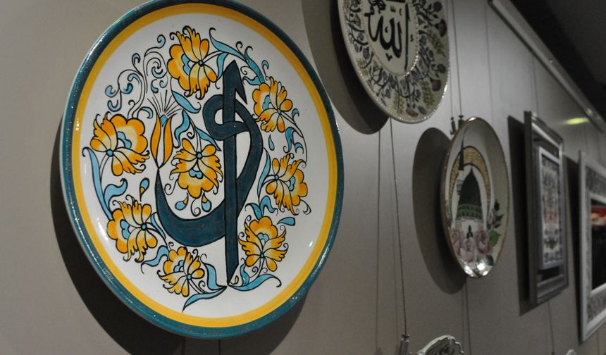 Tokat BELMEK’in Çini Sergisi Müze’de Açıldı