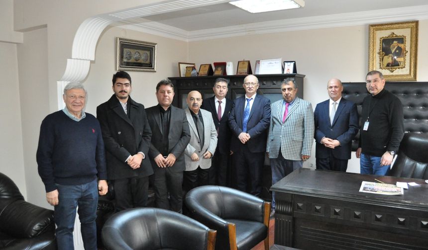 Sürücü Kursları İşverenlerinden Tokat’a teşekkür ziyareti