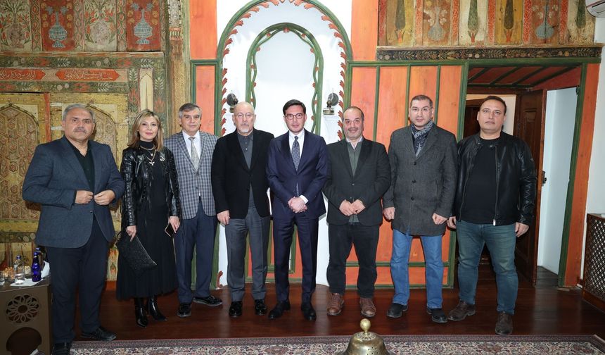 Tuder’den Başkan Yazıcıoğlu ile turizm ve tanıtım istişaresi