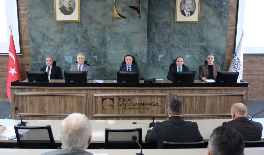 TOGÜ’de Gelecek Vizyonu! Stratejik Plan Toplantısı Yapıldı