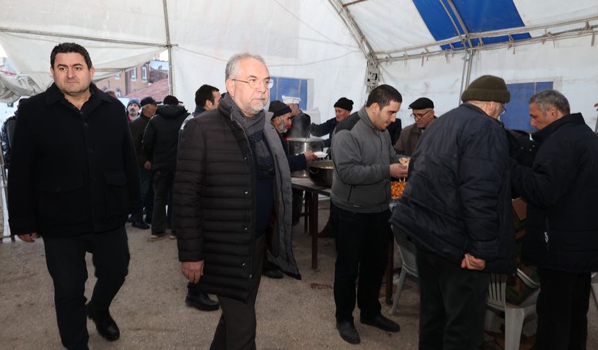 Başkan Sargın Gönül Sofralarında Buluştu