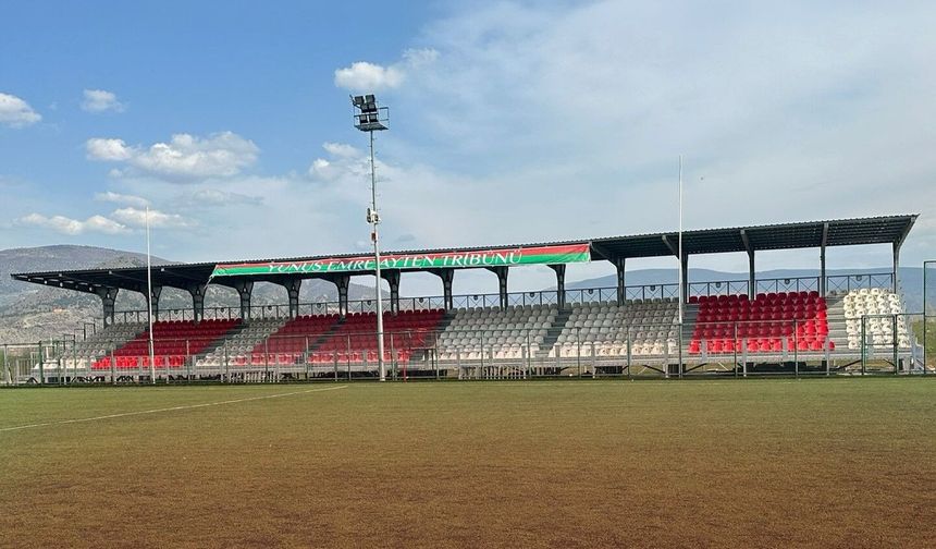 Turhal Yavşanlık Stadı Yeni Tribünleri ve Modern Yüzüyle Hazır