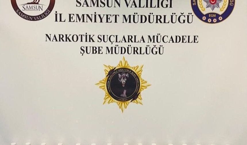 Atakum ve İlkadım'da narkotik operasyonu