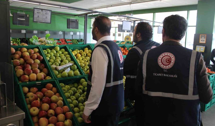 Bayram öncesi marketlerde denetim arttı