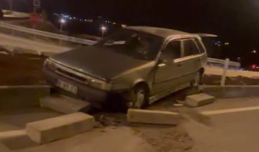 Ehliyetsiz sürücü, muayenesiz ve sigortasız araçla kaza yaptı: 80 bin lira ceza kesildi