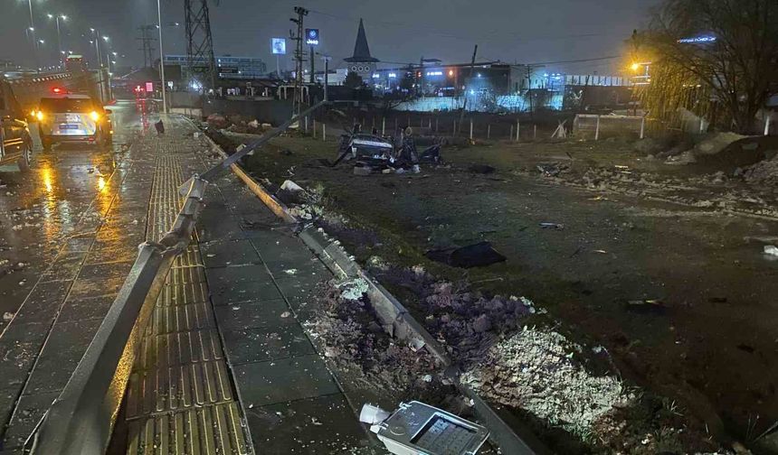 Kontrolden çıkan otomobil takla attı: 1 ölü