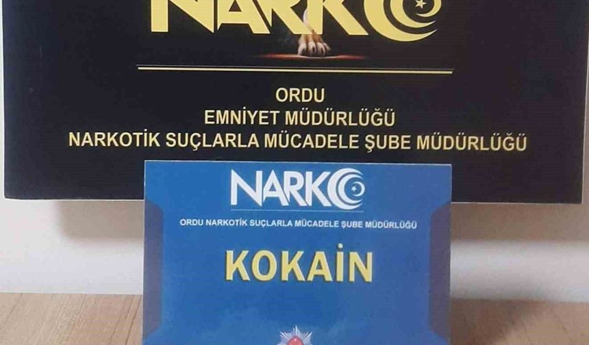 Ordu'da uyuşturucu operasyonlarında 2 tutuklama