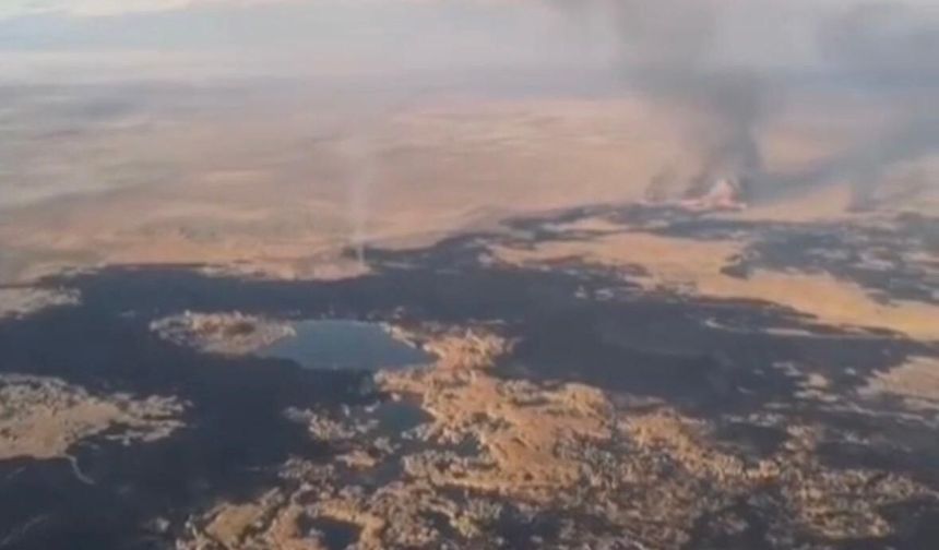 Sultan Sazlığı'nda çıkan yangın 3 günde kontrol altına alındı