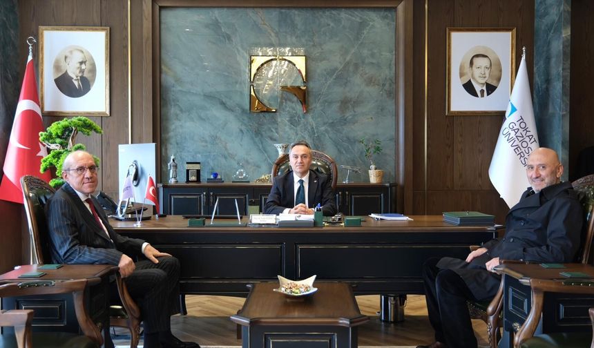 Başkent Tokatlılar'dan Rektör Yılmaz'a Ziyaret