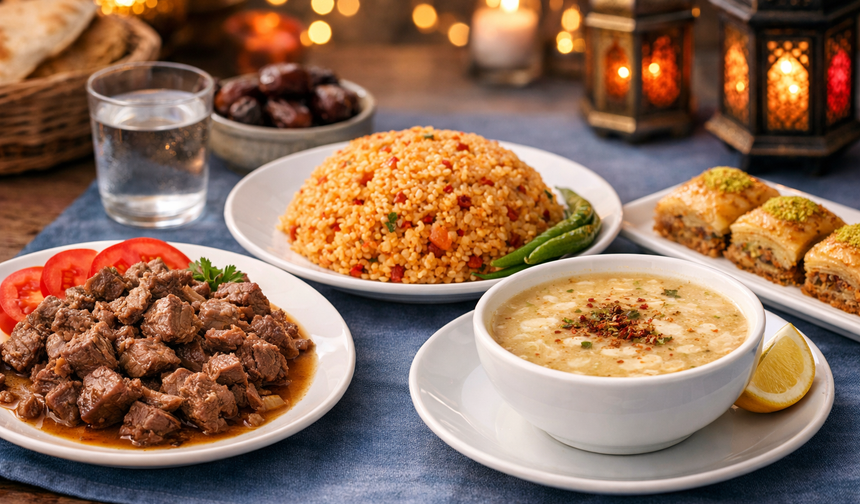 Tokat Belediyesi'nin Ramazan İftar Çadırı'nda Bugünkü Menüde Hangi Yemekler Var?