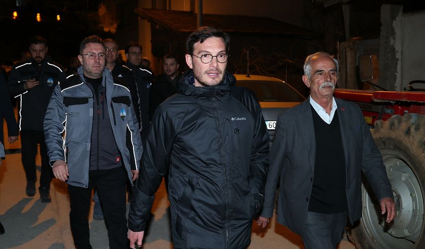 Başkan Yazıcıoğlu’ndan Gece Yarısı Sahada