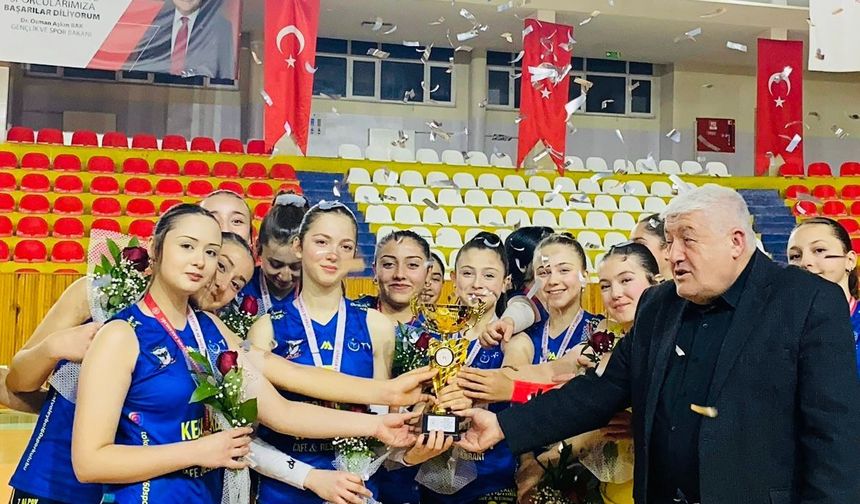 Tokat Voleybol 60 SK’dan Küçük Kızlarda Şampiyonluk