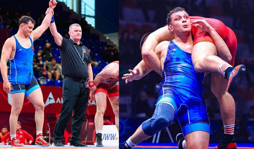 TOGÜ'lü Altunbaş’tan, U23 Avrupa Güreş Şampiyonası’nda Gümüş Madalya