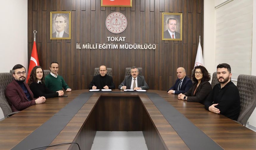 Hayalimdeki Tokat Resim Yarışması Protokolü İmzalandı