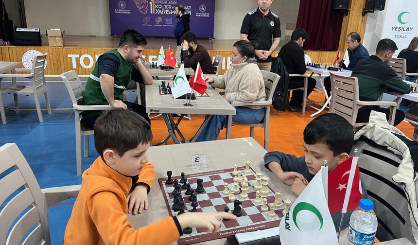 Sağlıklı Zihinler Satranç Turnuvası Tokat’ta Gerçekleştirildi