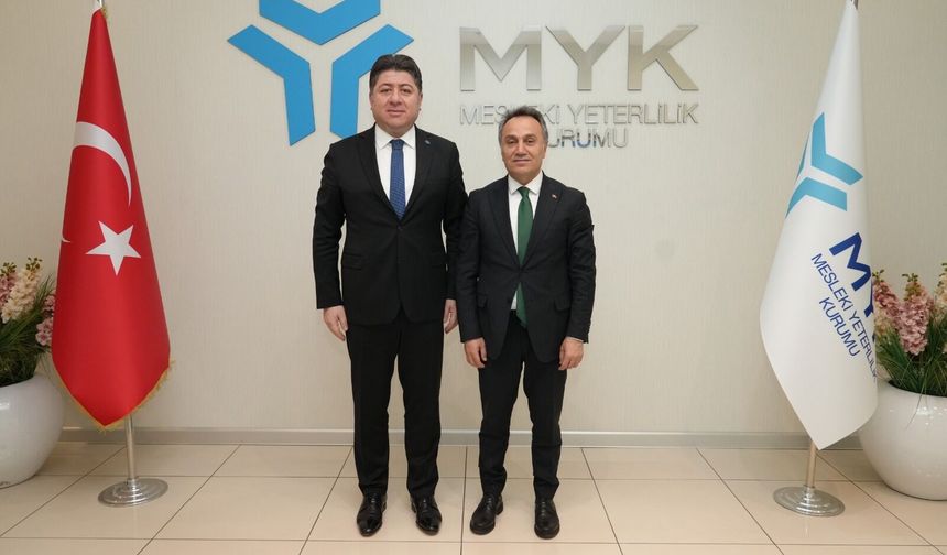 TOGÜ Rektörü MYK Başkanı ile İş Birliği Görüşmesi Yaptı
