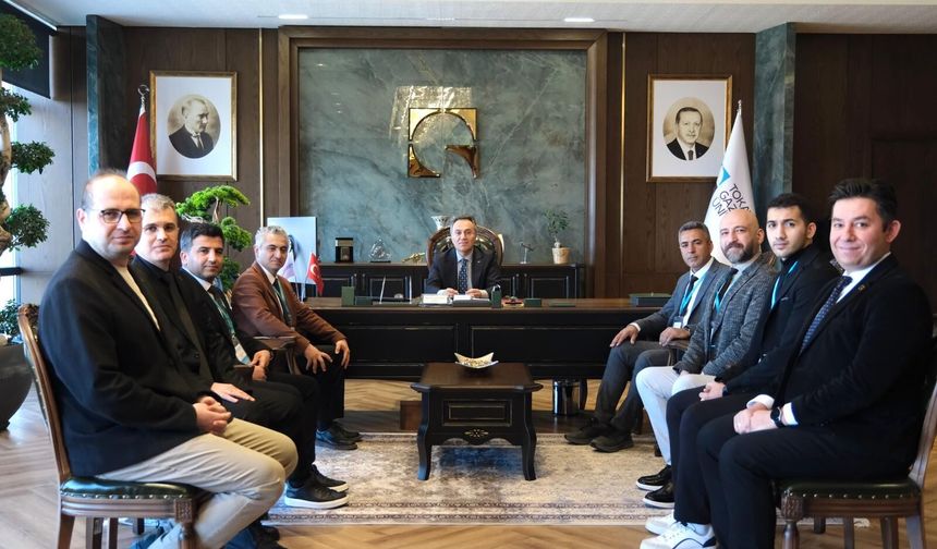 EPDAD Heyeti Rektör Yılmaz’ı Ziyaret Etti