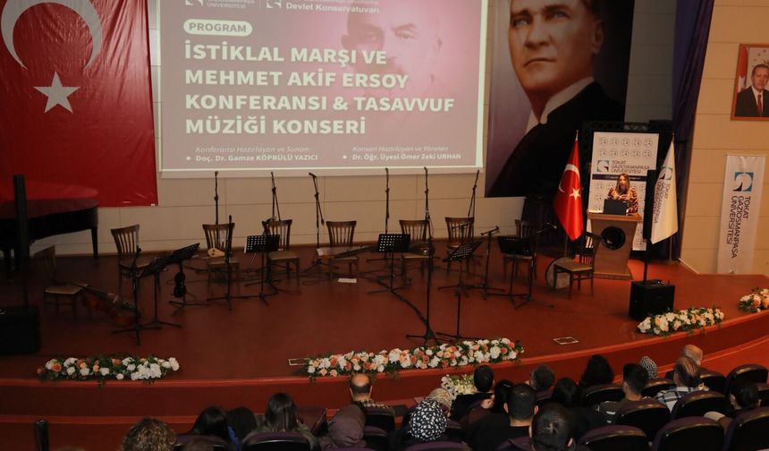 Mehmet Akif ve Tasavvuf Müziği TOGÜ’de Anıldı