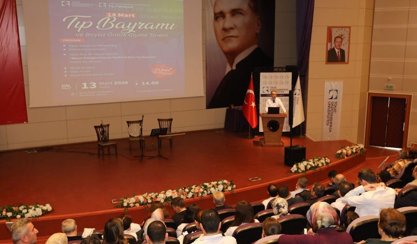 TOGÜ Tıp Fakültesi'nde 14 Mart Tıp Bayramı ve Beyaz Önlük Giyme Töreni Coşkusu