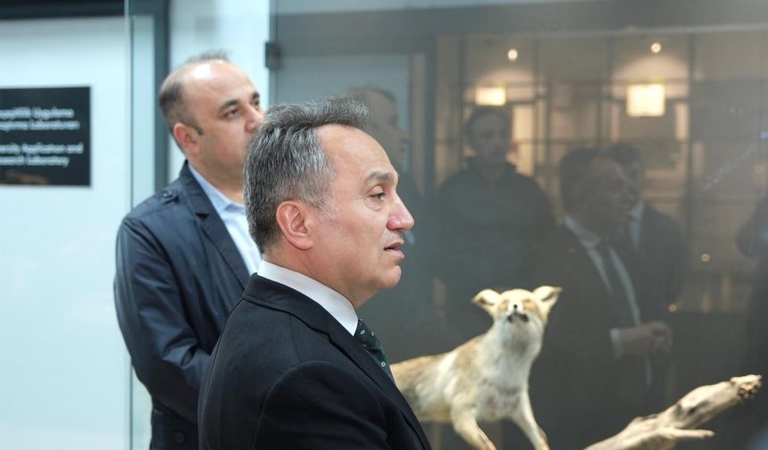 TOGÜ Biyoçeşitlilik Müzesi Açılış Öncesi Rektör Yılmaz’ı Ağırladı