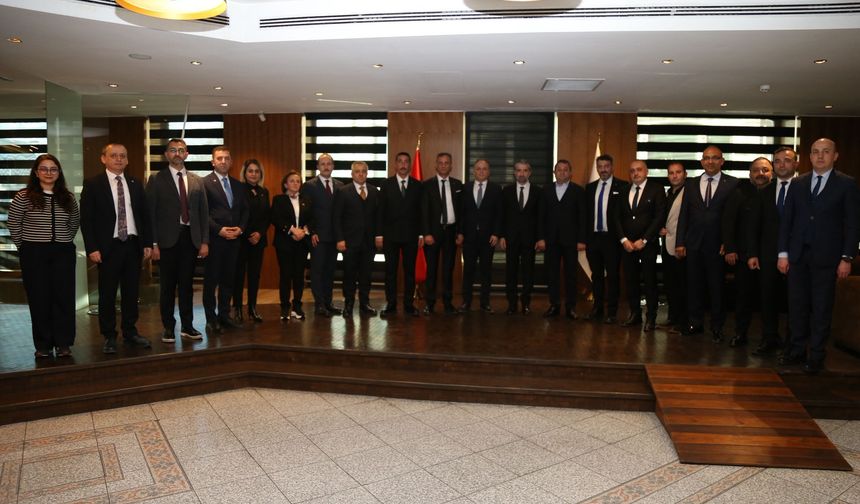 Tokat TSO’dan TÜSİAD Başkanı Ozan Diren’e Stratejik Ziyaret