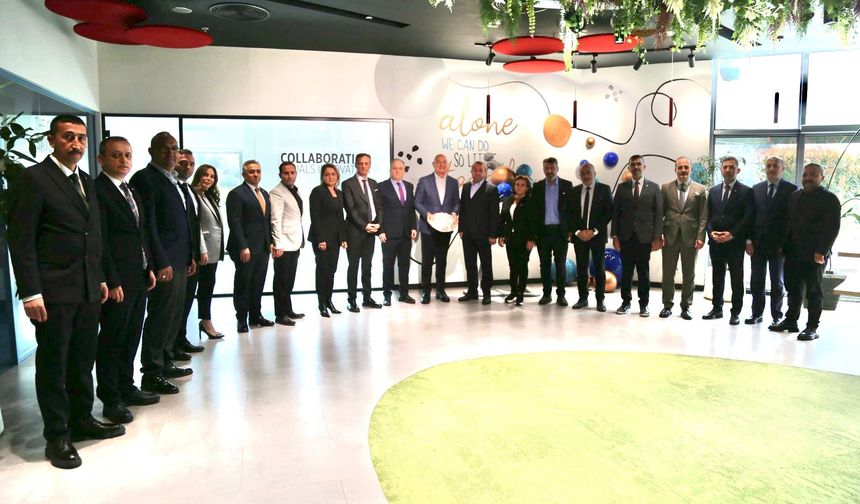 Tokat TSO’dan Pegasus Yöneticisine Teşekkür Ziyareti