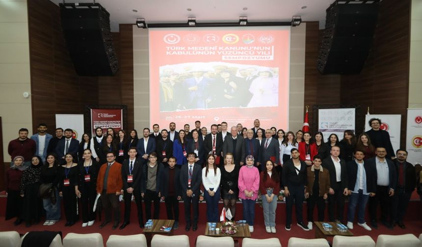 Tokat’ta Medeni Kanun’un Yüzüncü Yılı Sempozyumu Sona Erdi