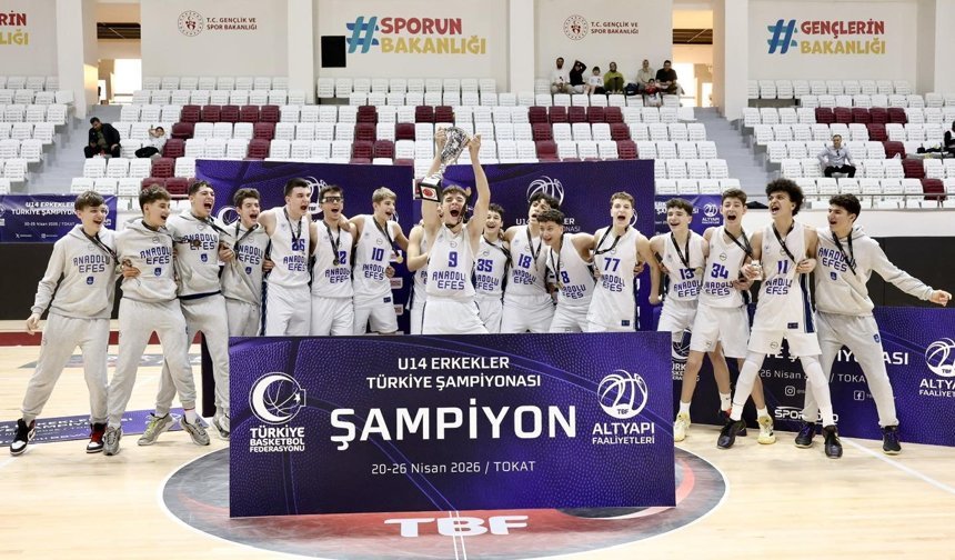Tokat’taki Basketbol Şöleninde Anadolu Efes Türkiye Şampiyonu Oldu