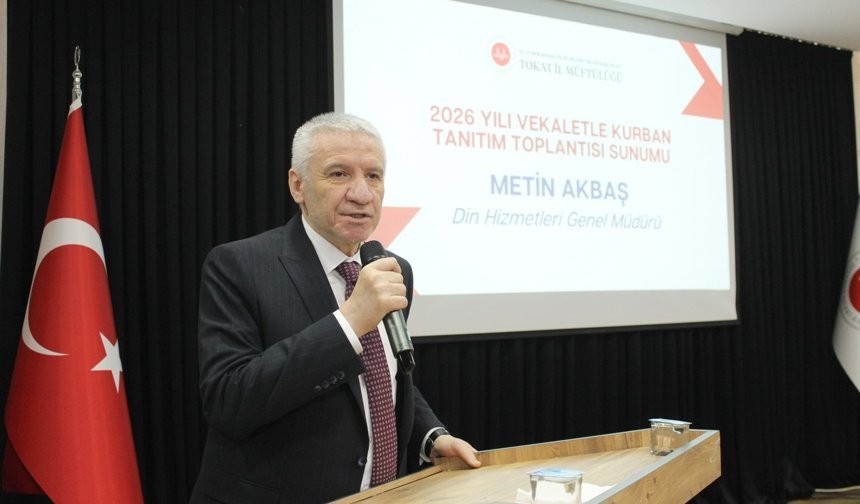 Tokat’ta 2026 Yılı Vekaletle Kurban Organizasyonu İçin İlk Adımlar Atıldı