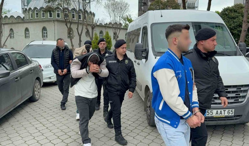 Uyuşturucu operasyonunda 5 şüpheli adliyeye sevk edildi