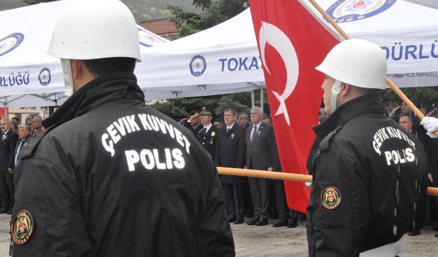 Tokat'ta Polis Teşkilatı'nın 181. Yılı Düzenlenen Programla Kutlandı