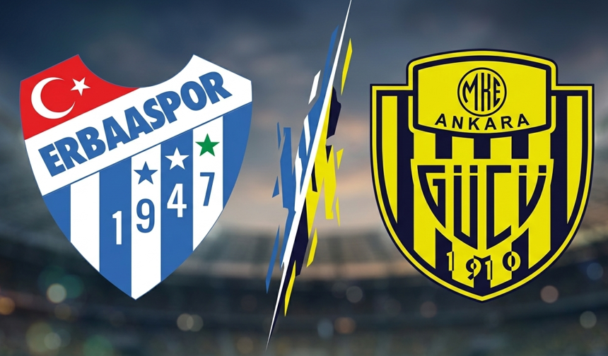 Merkür Jet Erbaaspor - Ankaragücü Maçı Canlı Yayınlanacak