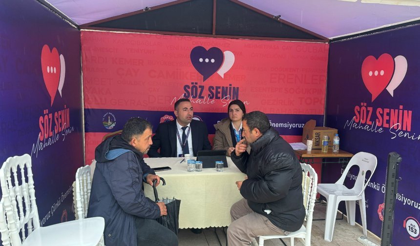 Belediyeden Vatandaş Odaklı Yeni Nesil Hizmet Atağı! “Söz Senin, Mahalle Senin” Başladı