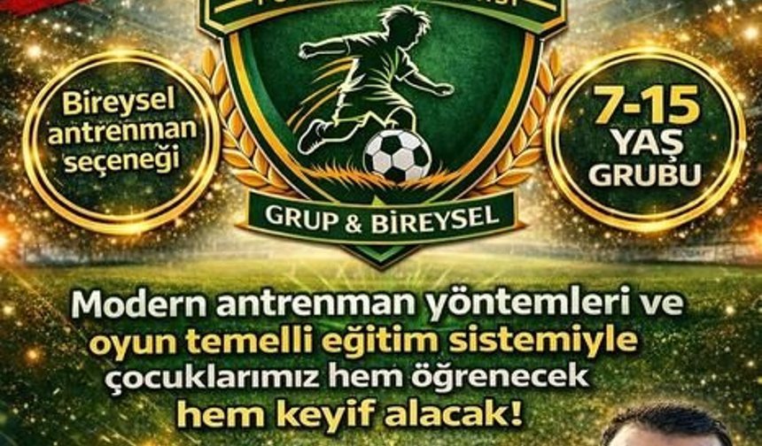 Geleceğin Yıldız Futbolcuları Berk Kal Futbol Akademisi'nde Yetişecek