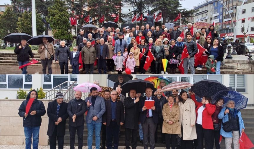 CHP Tokat’tan 23 Nisan Çıkartması! Cumhuriyet Meydanı’nda Tören, Milli Eğitim’de Manifesto!